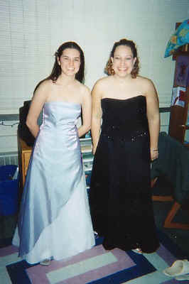 Emily and Jill before ball.jpg (33991 bytes)